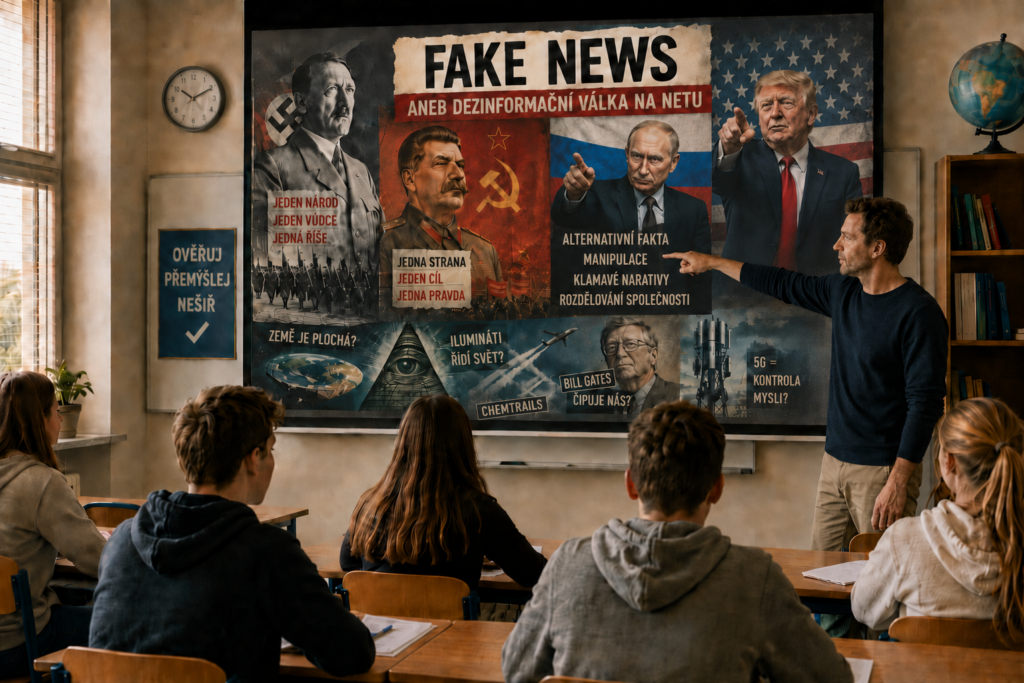 Pravda a lež na internetu (Fake news)